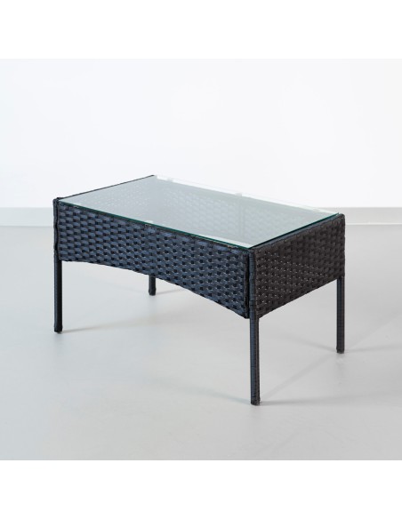 Conjunto de móveis de terraço em vime | Distria