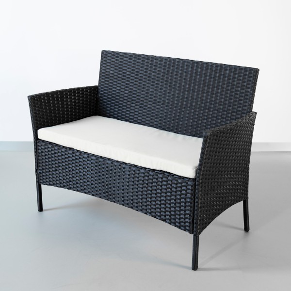 Conjunto de móveis de terraço em vime | Distria