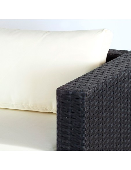 Conjunto de móveis de terraço c/sofá cheslong modular | Distria