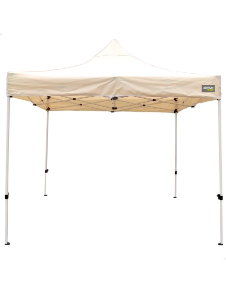 Gazebo Dobrável Ajustável em Altura Creme | distria