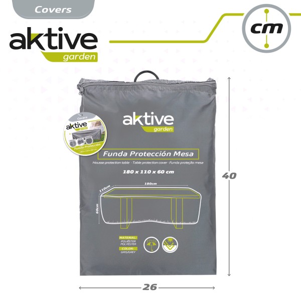 Capa protetora para mesas de jardim Aktive – Distria.com