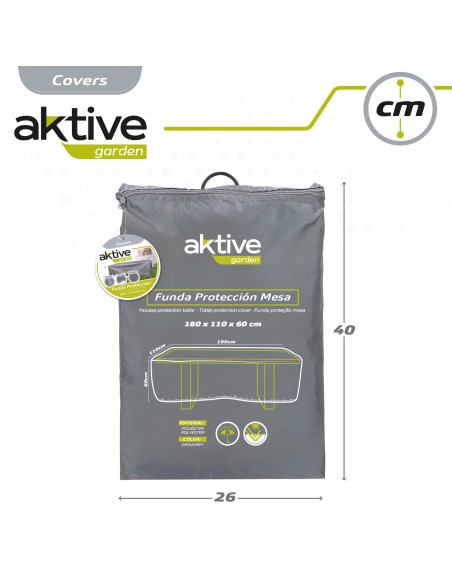 Capa protetora para mesas de jardim Aktive – Distria.com