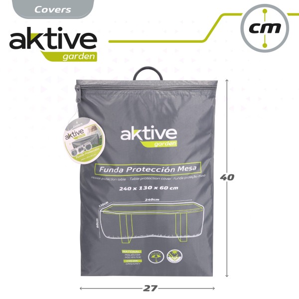 Capa protetora para mesa 240x130x60 cm – Distria.com