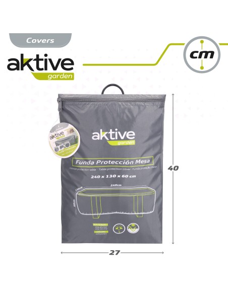 Capa protetora para mesa 240x130x60 cm – Distria.com
