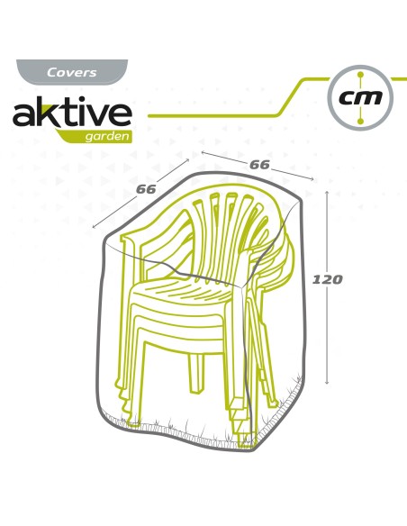 Capa Protetora para Cadeiras de Jardim Aktive – Distria.com