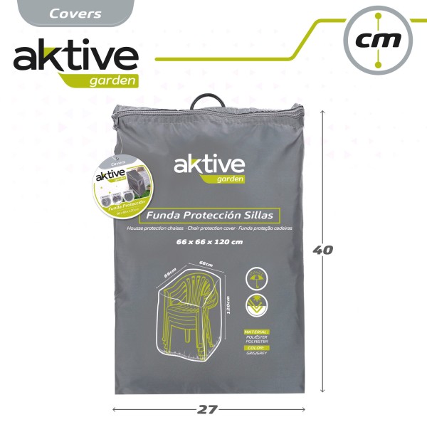 Capa Protetora para Cadeiras de Jardim Aktive – Distria.com