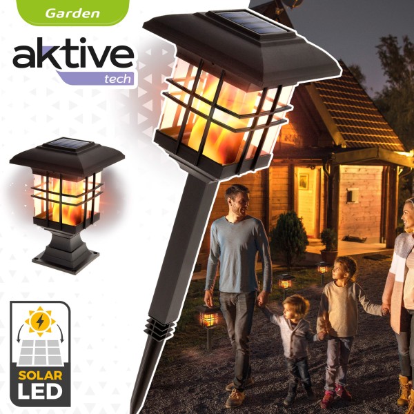 Lanterna solar LED 2 em 1 Aktive | Distria