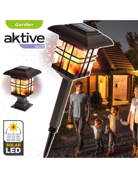 Lanterna solar LED 2 em 1 Aktive | Distria