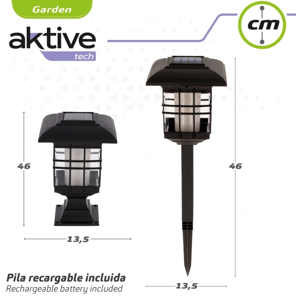 Lanterna solar LED 2 em 1 Aktive | Distria