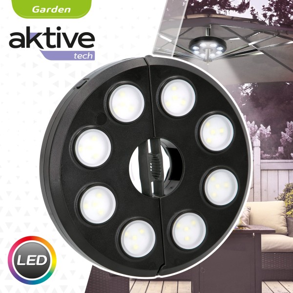 Lâmpada de guarda-sol LED Ø17 cm | Iluminação do jardim