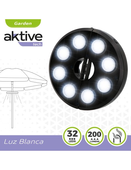 Lâmpada de guarda-sol LED Ø17 cm | Iluminação do jardim