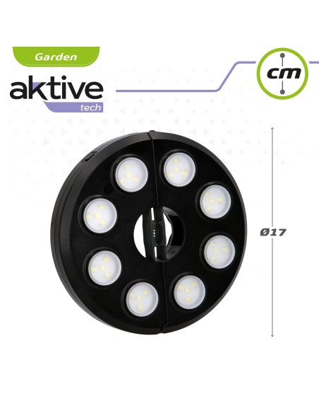 Lâmpada de guarda-sol LED Ø17 cm | Iluminação do jardim