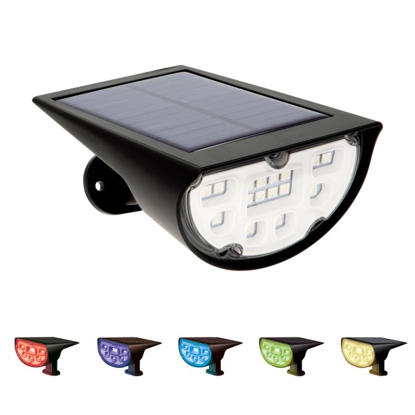 Foco solar exterior LED multicolor | Distria