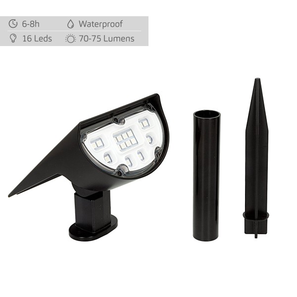 Foco solar exterior LED multicolor | Distria