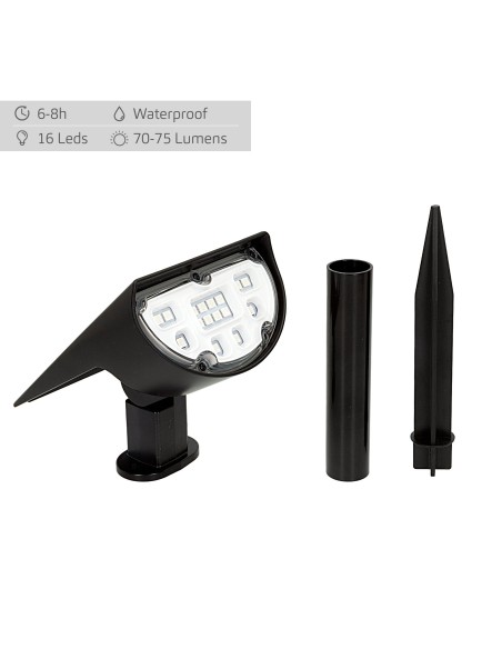 Foco solar exterior LED multicolor | Distria