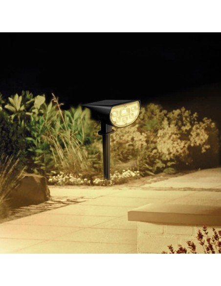 Foco solar exterior LED multicolor | Distria