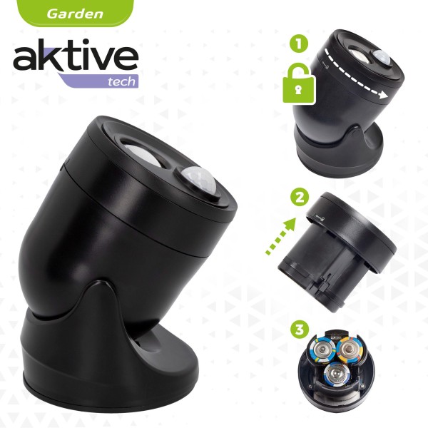 Refletor lux de exterior para jardim | Distria