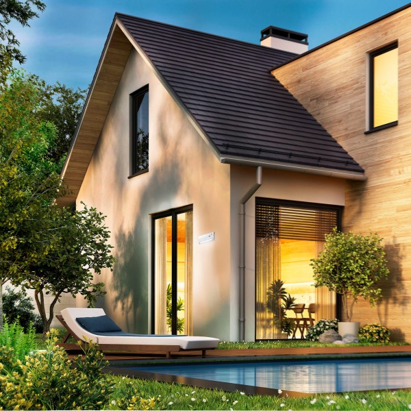 Luminária de jardim LED à prova d'água | Distria