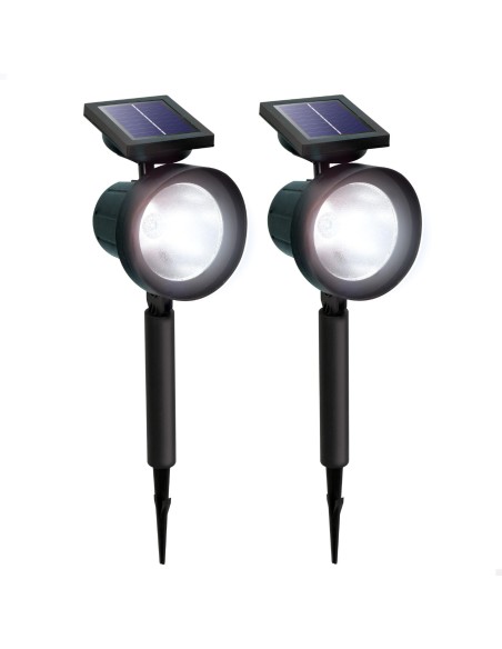 2 luzes solares ao ar livre | Distria