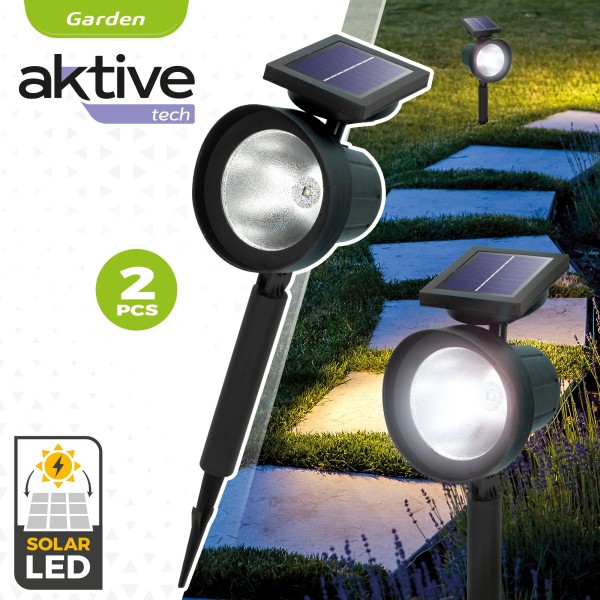 2 luzes solares ao ar livre | Distria