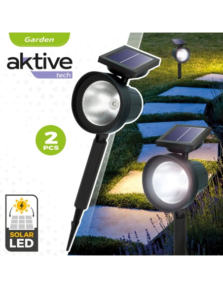 2 luzes solares ao ar livre | Distria