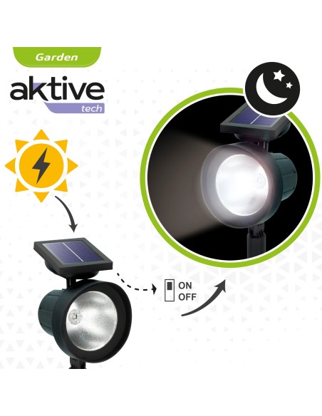 2 luzes solares ao ar livre | Distria