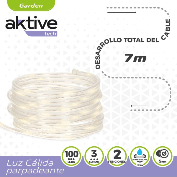 Mangueira solar com tiras LED Aktive | Distria