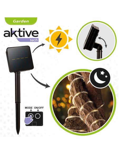 Mangueira solar com tiras LED Aktive | Distria