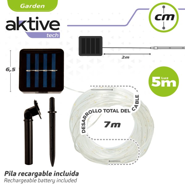 Mangueira solar com tiras LED Aktive | Distria