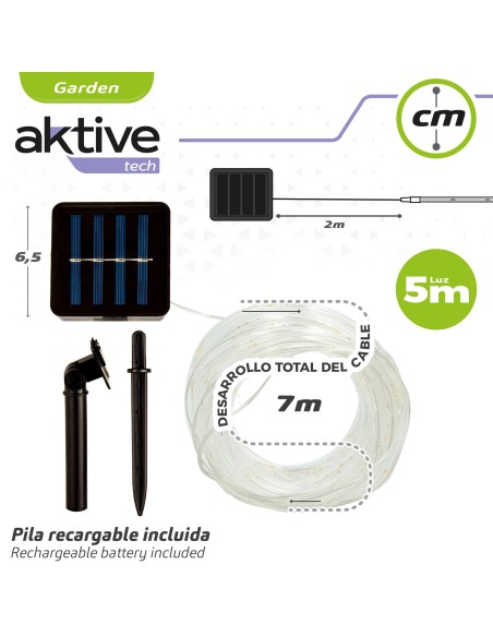 Mangueira solar com tiras LED Aktive | Distria
