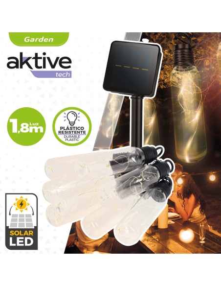 Guirlanda de LED para área externa com 10 lâmpadas Aktive | Distria