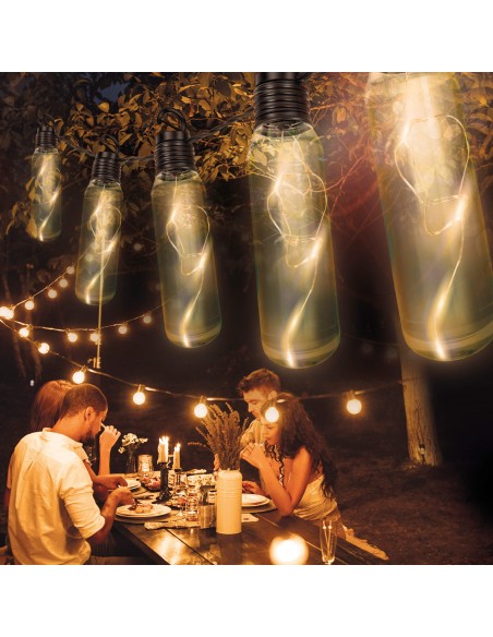 Guirlanda de LED para área externa com 10 lâmpadas Aktive | Distria