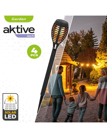 Lanterna LED com recarga solar para exterior | Distria