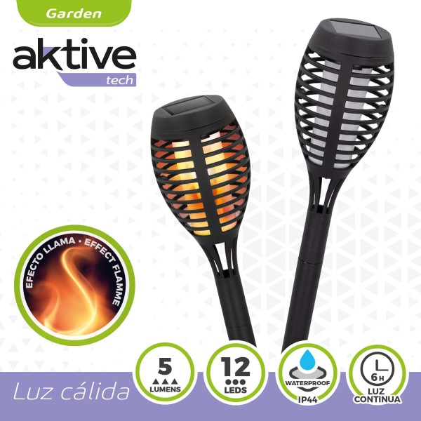 Lanterna LED com recarga solar para exterior | Distria