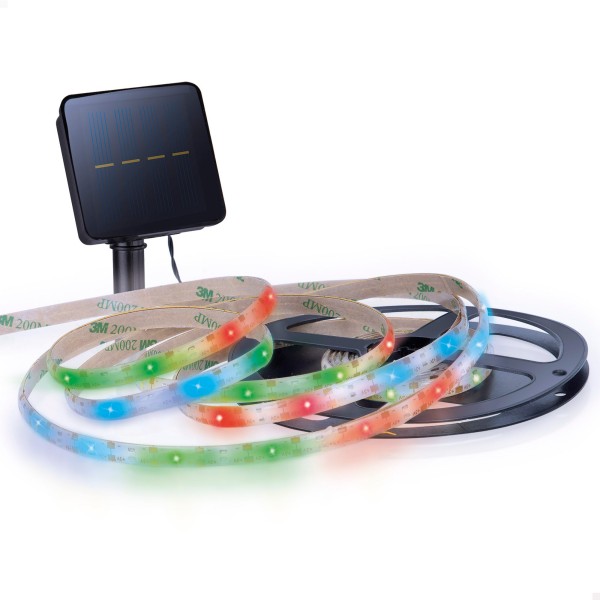 Tiras de LED solares multicoloridas autoadesivas Aktive | Distria