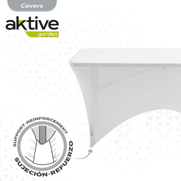 Parte inferior elástica para cintura branca 120x61x76 cm branco | Distria