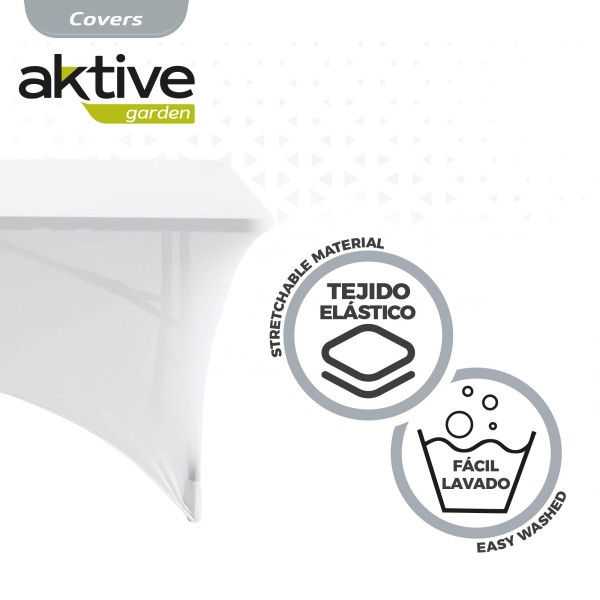 Parte inferior elástica para cintura branca 120x61x76 cm branco | Distria