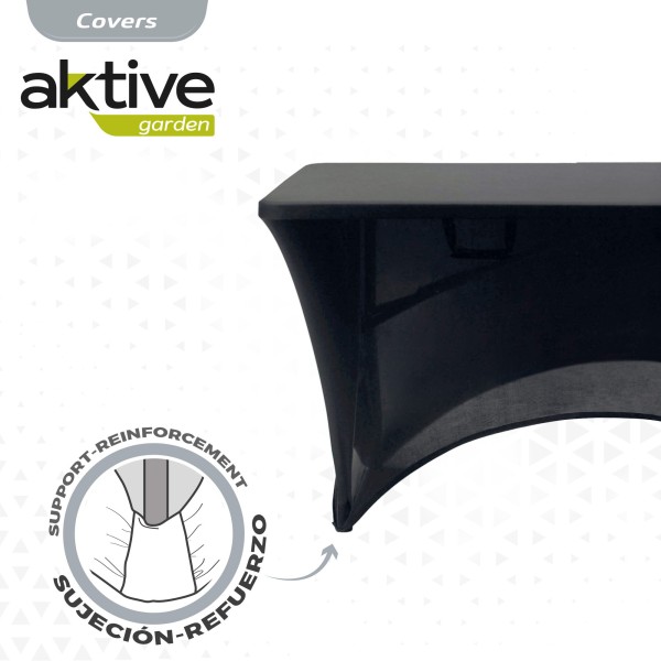 Copo elástico para cintura preta 120x61x76 cm | Distria