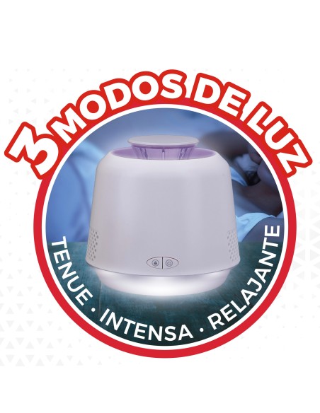 Lámpara mata mosquitos 3 modos luz LED Aktive | Distria