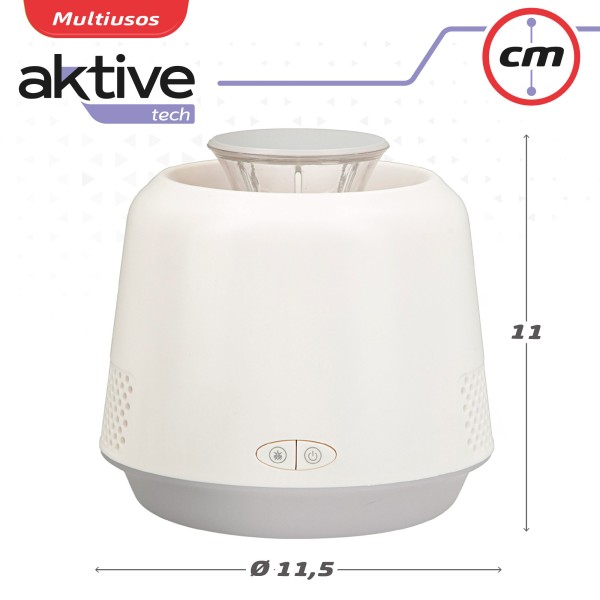 Lámpara mata mosquitos 3 modos luz LED Aktive | Distria