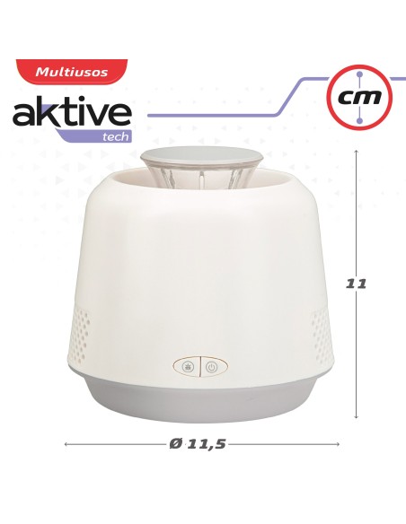 Lámpara mata mosquitos 3 modos luz LED Aktive | Distria