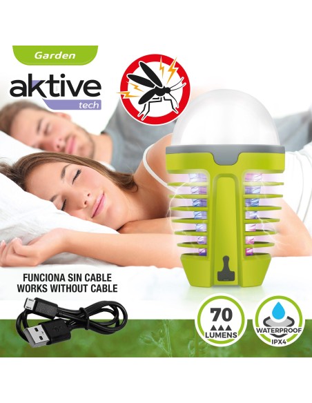 Lâmpada LED anti-mosquito Aktive | Distria
