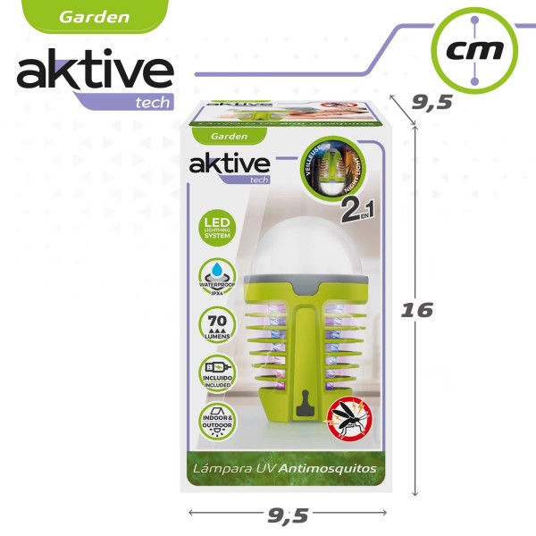Lâmpada LED anti-mosquito Aktive | Distria