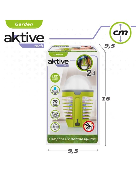 Lâmpada LED anti-mosquito Aktive | Distria