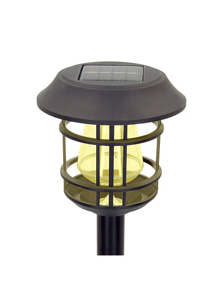 Pack 2 focos solares exterior LED | Distria
