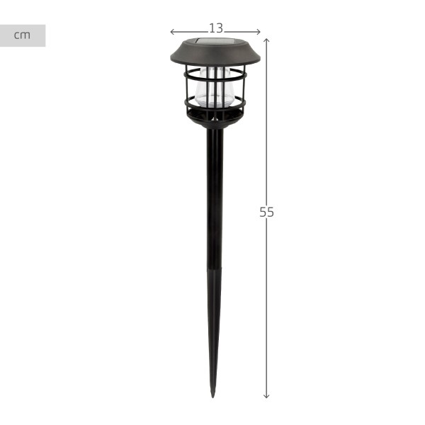 Pack 2 focos solares exterior LED | Distria