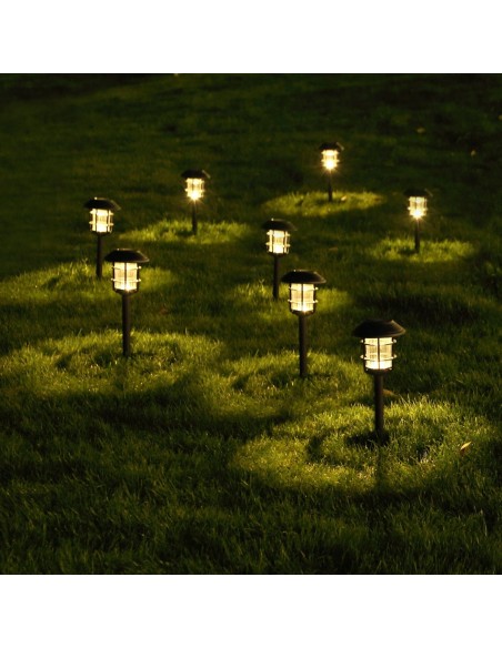 Pack 2 focos solares exterior LED | Distria