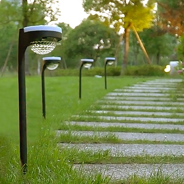 Pack 2 focos solares exterior LED doble luz | Distria