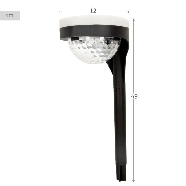Pack 2 focos solares exterior LED doble luz | Distria