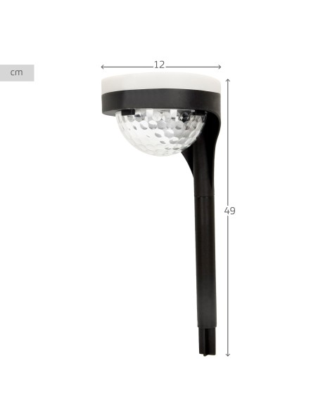 Pack 2 focos solares exterior LED doble luz | Distria